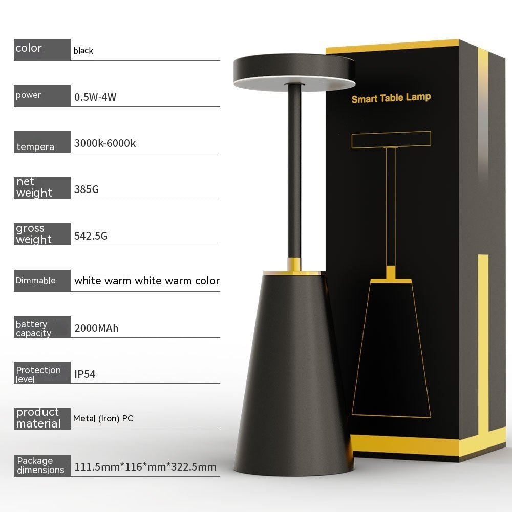 Desk Lamp Wireless Rechargeable