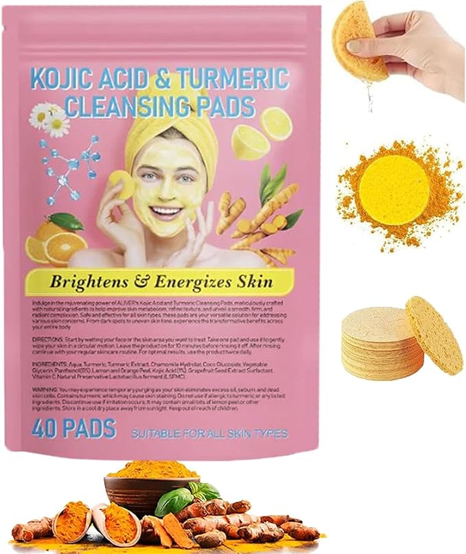 Turmeric Acid Cleaning Pads
